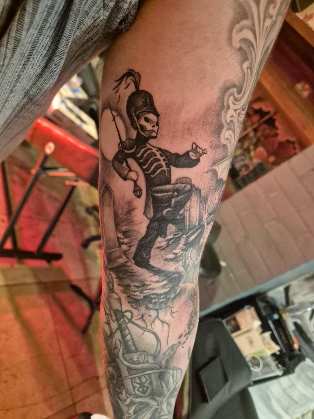 Nutcracker skeleton