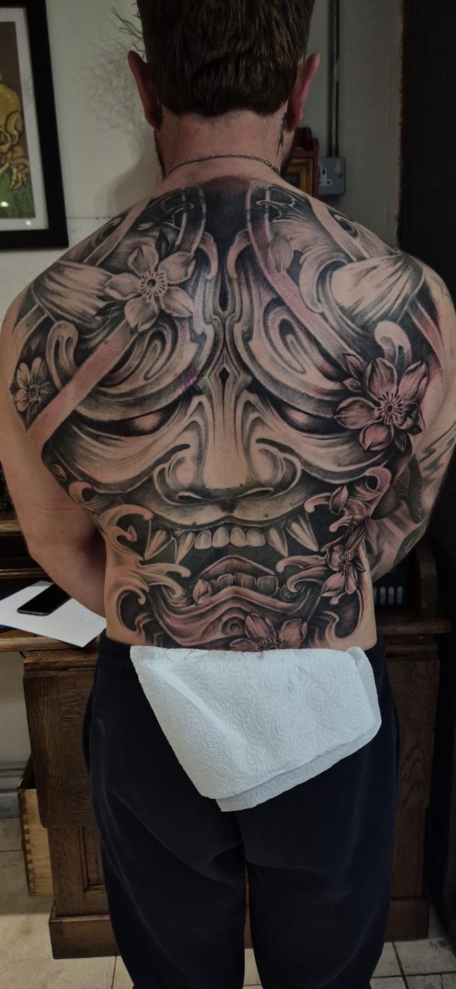 Oni back piece