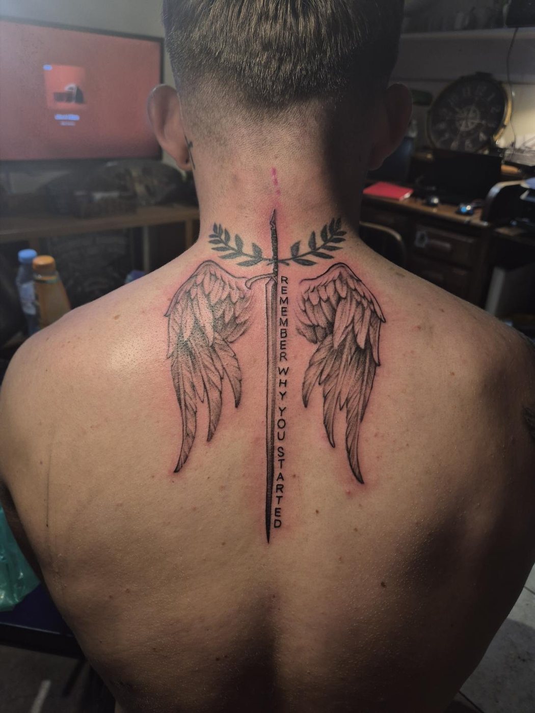 Sword and wings