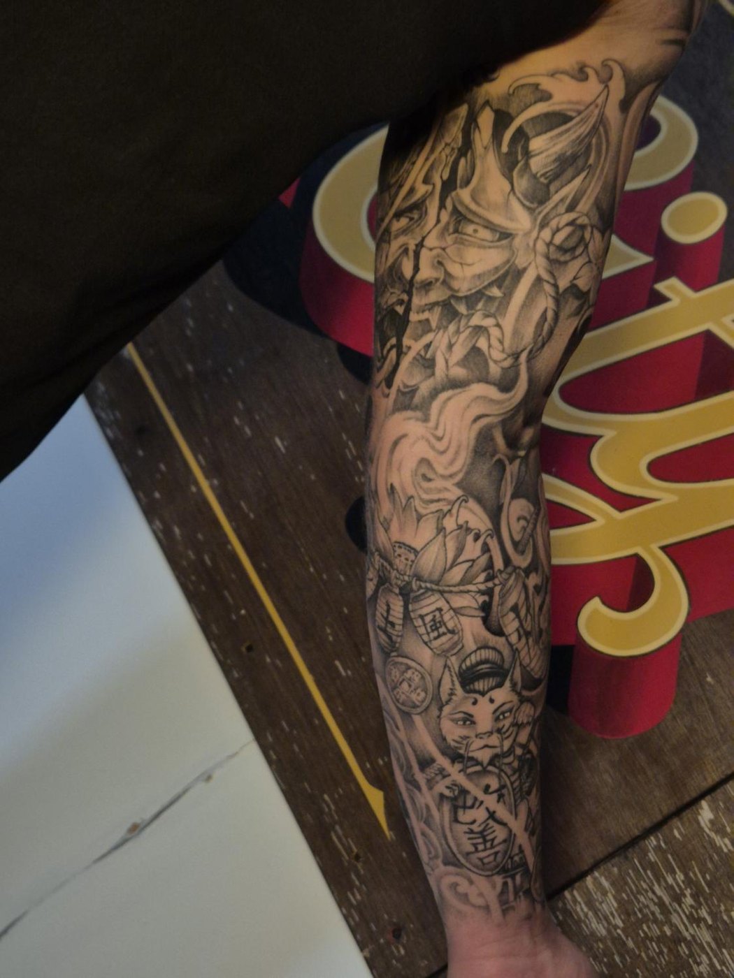 Japanese sleeve